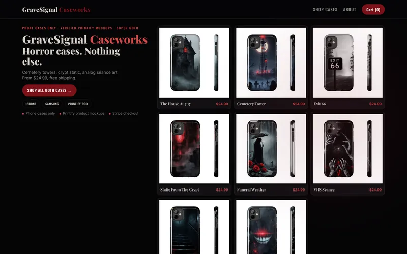 Home page of GraveSignal